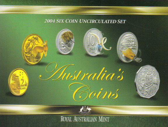 2004 Australia Mint Set (Come alive) K000162
